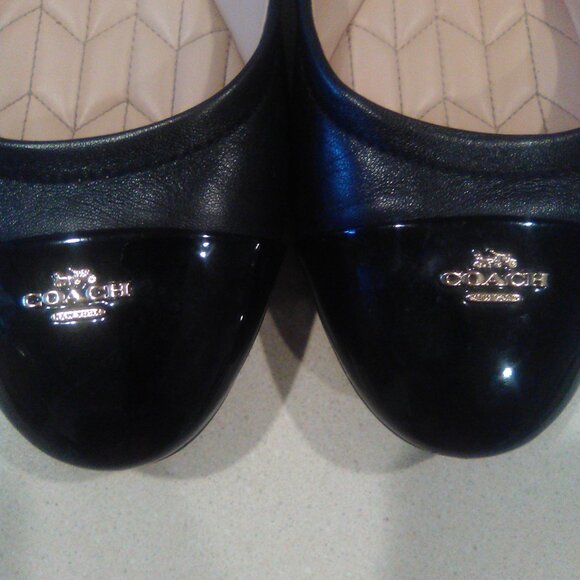 Women's Coach Bonnie Ballet slides/loafers/slip ONS size 9.5b - Picture 4 of 5